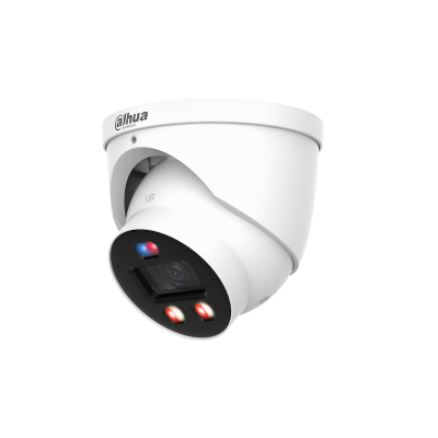 Dahua IPC-HDW3449HP-AS-PV-0280B-PRO WizSense Tioc PRO 4MP Smart Dual Light Turret camera met Actieve afschrikking