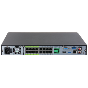 Dahua NVR5216-16P-XI, 16x PoE, Zonder Opslag, Geschikt voor 16 IP camera's